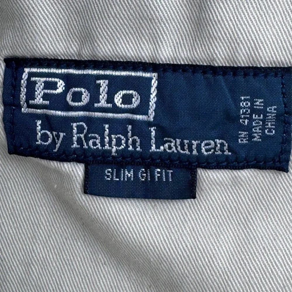 Polo Ralph Lauren Mens Slim‎ GI Fit Blue Cotton Twill Chino Pants 38x34